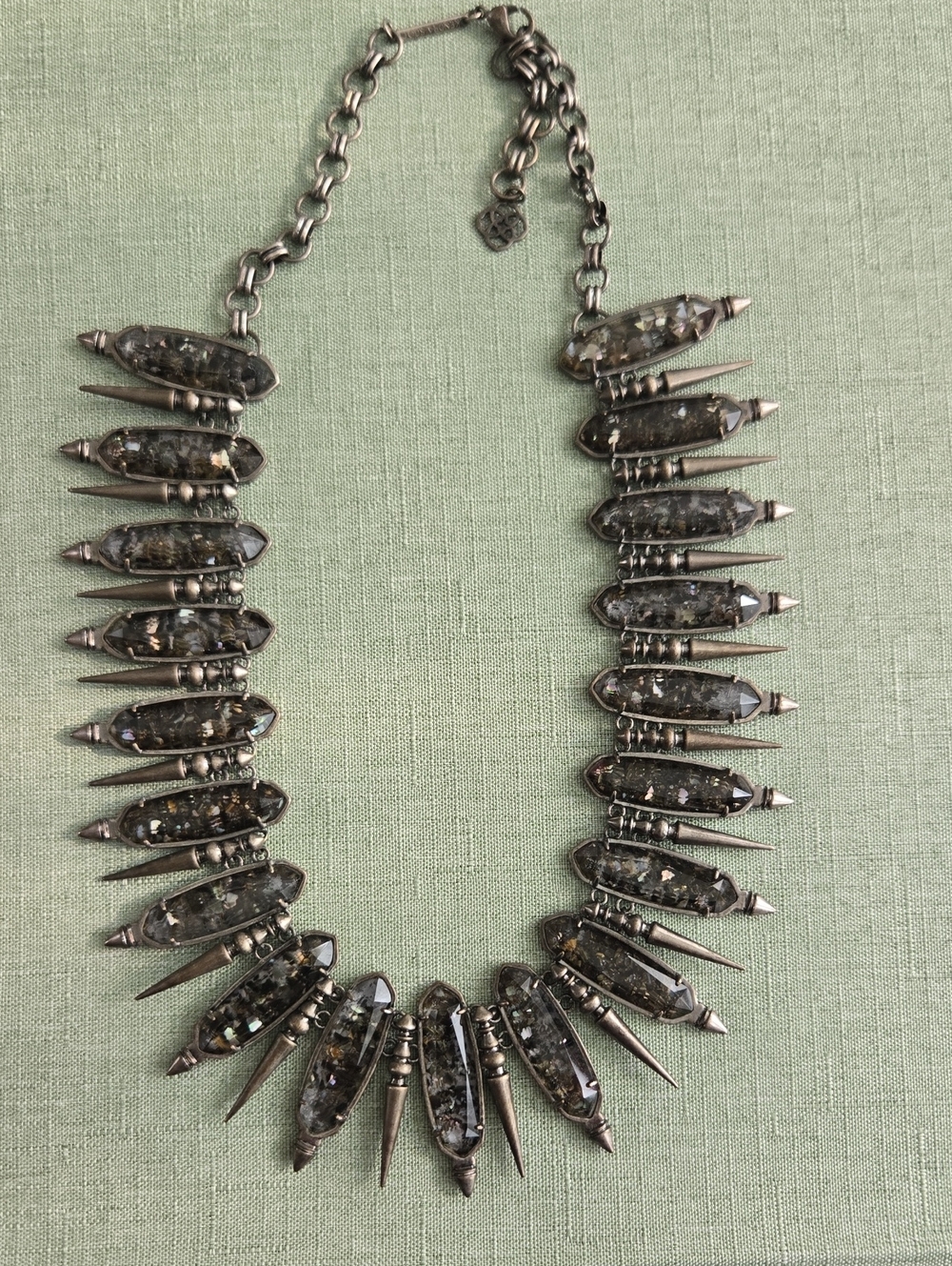 Kendra Scott Gwendolyn Spike Collar Necklace